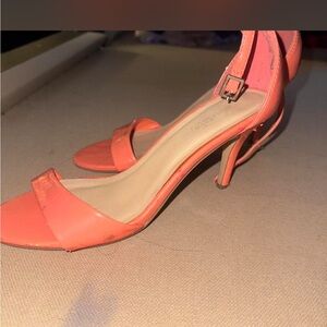 Elegant Coral Heels